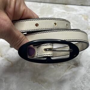 Vintage Banana Republic Italian leather belt
